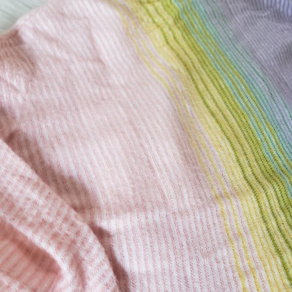 Novvaks Knits Pastel Ombre Handknit Crop Sweater - Picture 13 of 16